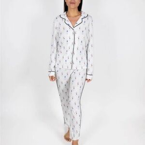 Aspen Dreams skier pajama set with mask